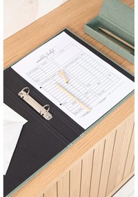 Zelený kartónový organizér Ringo Canvas Paper Laminate – Bigso