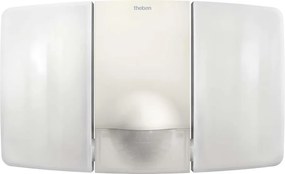 theben - LED nástenný reflektor so senzorom 2xLED/10W/230V biela IP55