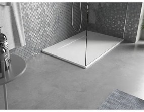 Mexen Egon, SMC obdĺžniková sprchová vanička 150 x 90 cm, biela, 4R109015