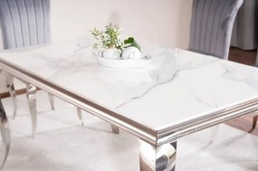 Jedálenský stôl PRINCE CERAMIC CALACATTA 180