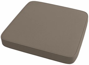 Vonkajší podsedák na stoličku VIREON 44x45 cm, sivohnedý