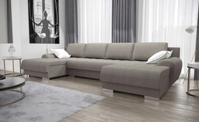 Rohová rozkladacia sedačka Tvar Písmená U KN06N O-sofa