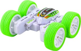 LEAN Toys Terénne akrobatické RC auto 360°, diaľkovo ovládané, zelené 1:32