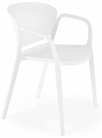 Jedálenská stolička Kloity (biela). Vlastná spoľahlivá doprava až k Vám domov. 1049212