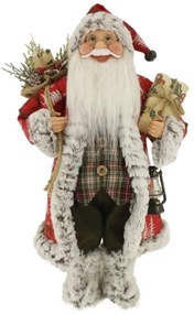 Dekorácia Santa Claus Tradičný vzorovaný 46cm