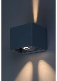 Rabalux 77170 vonkajšie nástenné LED svietidlo Hallstatt, 10 W, sivá