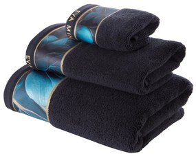 FROTÉ UTERÁK EVA MINGE12 70X140 CM ČIERNA