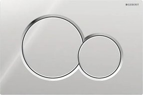 Geberit 115.770.21.5 - Splachovacie tlačidlo Sigma01 Round 24,6x16,4 cm, lesklý chróm