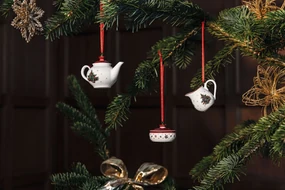 Ozdoby na stromček Toy's Delight Coffeeset 3 ks