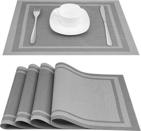 Prestieranie AMERICANO strieborné 30x45 cm