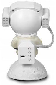 LED RGB projektor 3 v 1 LED/5W/5V 3000/4000/6000K astronaut + diaľkové ovládanie