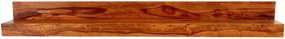 furniture-nabytek.cz - Police na stenu z dreva palisander 150x22x17