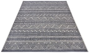 Hanse Home Collection koberce Kusový koberec Clyde 105906 Loto Grey Beige – na von aj na doma - 76x150 cm