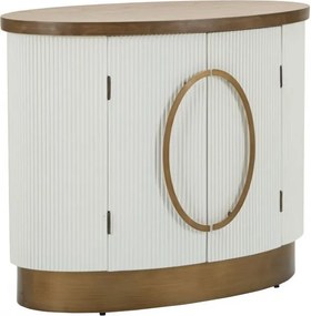 Komoda Tolosa 79 cm biela/jaseň