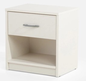 Noční stolek Moli N1S 38 cm bílý