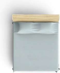 Bavlněný pique přehoz LIGHTY 220x240 cm modrý