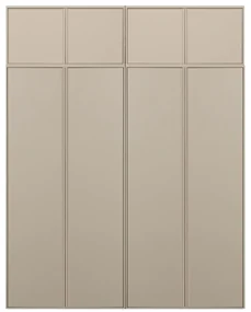 Krémová modulárna skriňa z borovicového dreva 200x250 cm Daily – vtwonen