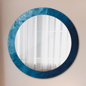 Okrúhle ozdobné zrkadlo Abstraktné umenie fi 70 cm