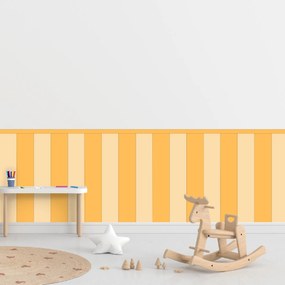 60x100cm Obdĺžnik - Žltá farba - textilná nálepka na stenu Farba: Kombinácia, Veľkosť: 80 cm