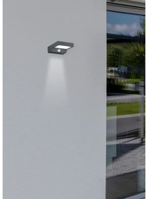 LED vonkajšie svietidlo so senzorom pohybu (výška 5 cm) Fomosa – Trio