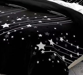 Bavlnené obliečky Homa ESTRELA BLACK 7-dielna sada 140x200 cm
