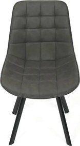 Jedálenská stolička sivá HC-V3066 GREY3