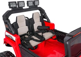 Ramiz Extrémne športové vozidlo 4x4 s variabilnou veľkosťou Červená