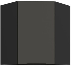 Kuchynská skrinka Aria-Gr/Bl Anti Fingerprint 60x60 Gn-72 1f (45°)