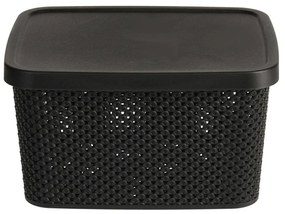 Úložný kôš Black1, 27,5x15x22 cm