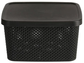 Úložný kôš Black1, 27,5x15x22 cm