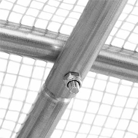 Springos Záhradný skleník / fóliovník 4 × 2,5 × 2 m GT0009 UV-4, 140 g/m²