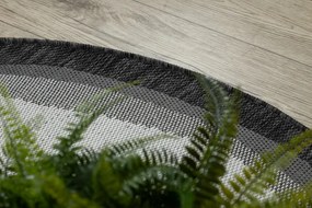 Koberec ORGANIC 2123 / krémový / čierny / naturálny