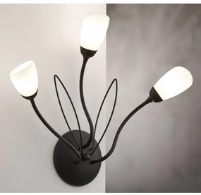 Jupiter 2059 - Nástenné svietidlo GLORIOSA 3xG9/14W/230V čierna