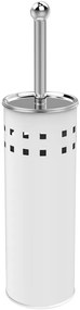 Aqualine Aqualine, SIMPLE LINE WC kefa valcovitá s otvormi, biela, 04002W