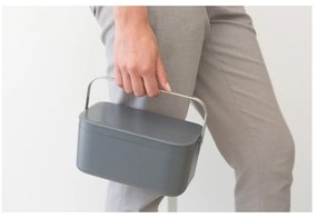 Tmavosivá nádoba na kompostovateľný odpad 1,8 l SinkSide – Brabantia