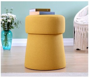 Taburet v horčicovej farbe Beans – Artie