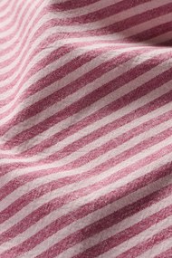 Ib Laursen Bavlnená utierka Linea Raspberry / Light pink 50 x 70 cm