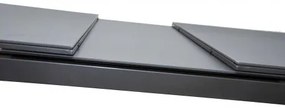 Doppler FIRENZE - rozkladací hliníkový stôl 180/240 x 90 x 75 cm - 2. akosť (N580)