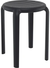 TOM 45 záhradná stolička black