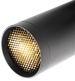 Dizajnové bodové čierne 2-svetlo - Scopio Honey