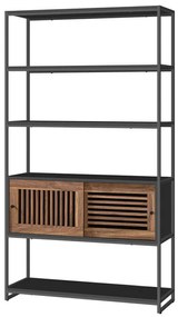 Autronic BONTEC Regál, mdf, čierna, AUR-E1121 BK Farba: Čierna