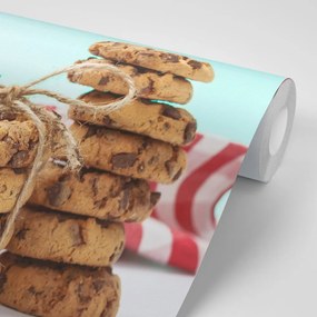 Samolepiaca fototapeta americké cookies sušienky - 375x250