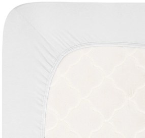 4Home jersey prestieradlo Luxury biela, 180 x 200 cm