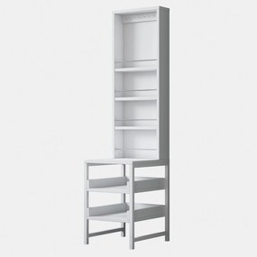 Toaletný stolík Bjorno (biela). Akcia -17%. Vlastná spoľahlivá doprava až k Vám domov. 1127588