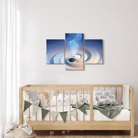 Obraz - Éterický yin-yang (90x60 cm)