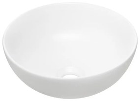 Keramické umývadlo na dosku DOMI 32 cm biele