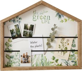 Nástenka na fotografie GREEN LIFE, prírodná