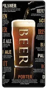 Ceduľa značka Beer Porter