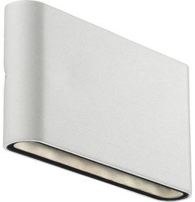 Nordlux - LED Vonkajšie nástenné svietidlo KINVER LED/8,5W/230V IP54 biela