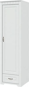 Šatníková skriňa Atik, biela